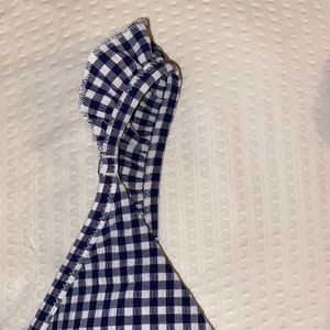 Aerie plaid bikini set